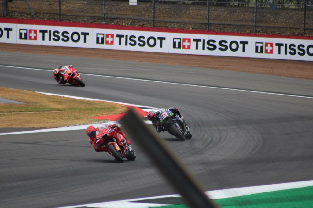 Marc Marquez and Fabio Quartararoat the British Grand Prix 2025 - Photo Credits Victoria Dutton